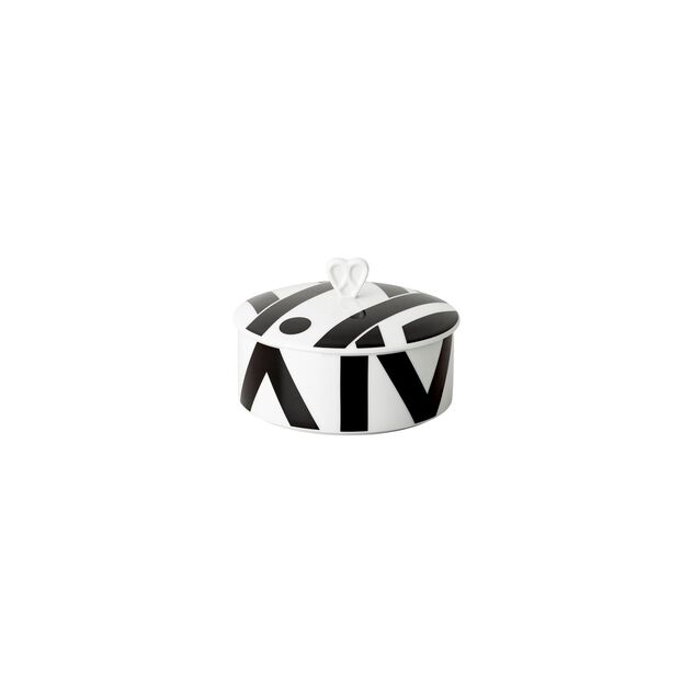 Sugar bowl (11.5 cm) from the Rosenthal Home Monochrome collection. image number 0