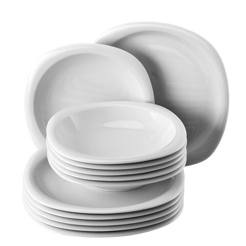 Dinnerware for 6, 12 pcs