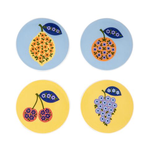 Coaster Set, porcelain