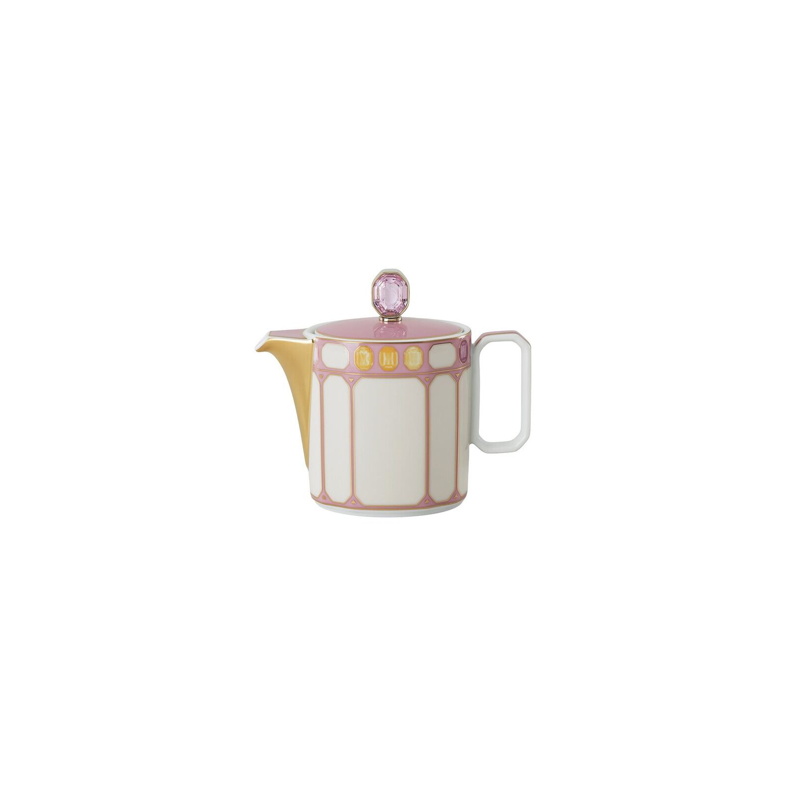 Creamer (0.19 l) from the Swarovski IDYLLIA Marshmallow collection in porcelain, measuring 13.30 cm in diameter. image number null