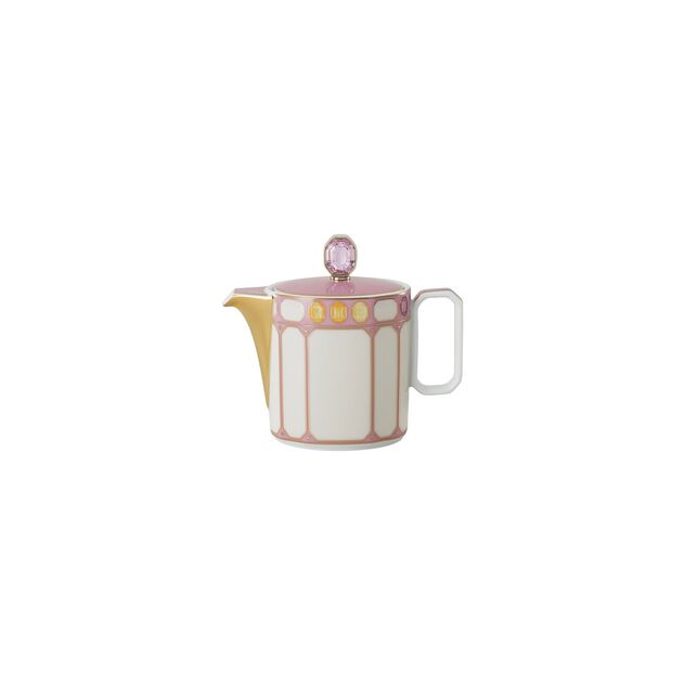 Creamer (0.19 l) from the Swarovski IDYLLIA Marshmallow collection in porcelain, measuring 13.30 cm in diameter. image number 0