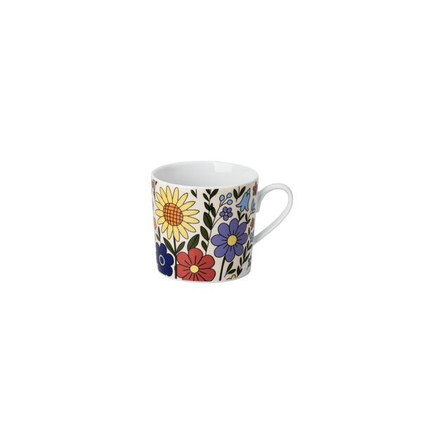Mug (0.38 l) from the Rosenthal Home Flower Farm Flora series, featuring a floral design, measuring 11.9 cm. image number 0