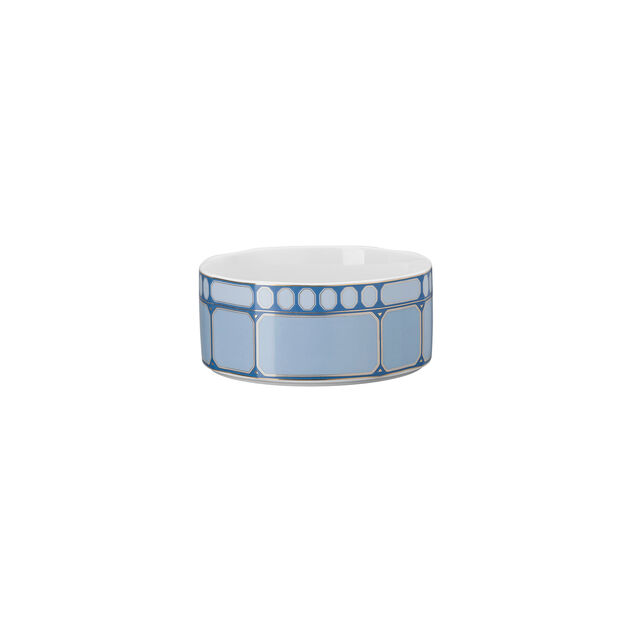 Cereal bowl (14 cm) from the Swarovski SIGNUM Azure collection in porcelain. image number 0