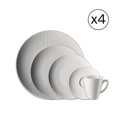 Dinnerware Set for 4 People 20 Pieces