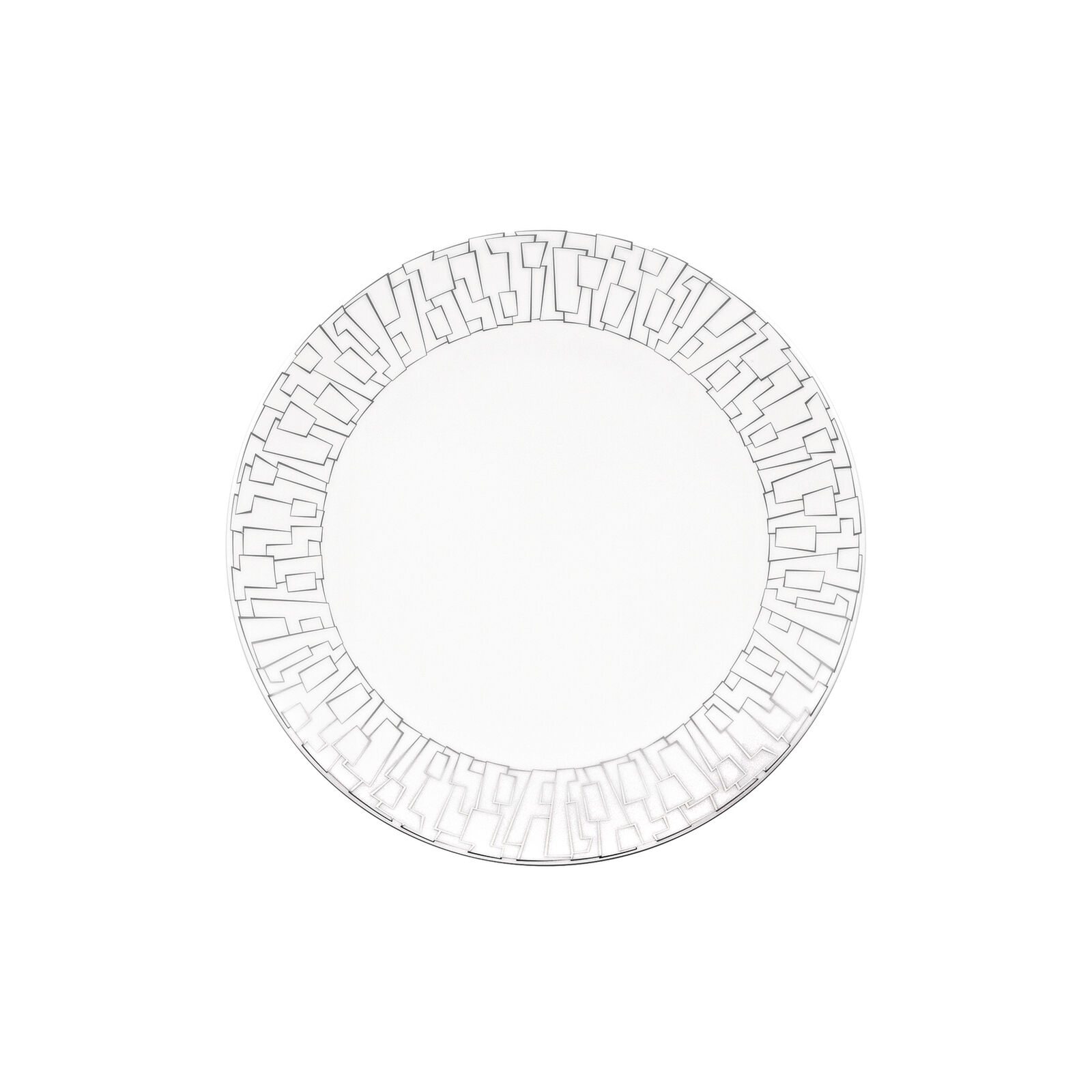 Rosenthal TAC 02 Skin Platinum Salad Plate, 8 2/3 inch