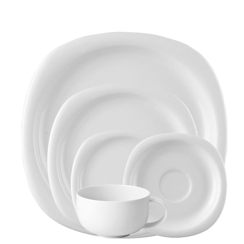 5 Piece Place Setting | Suomi White