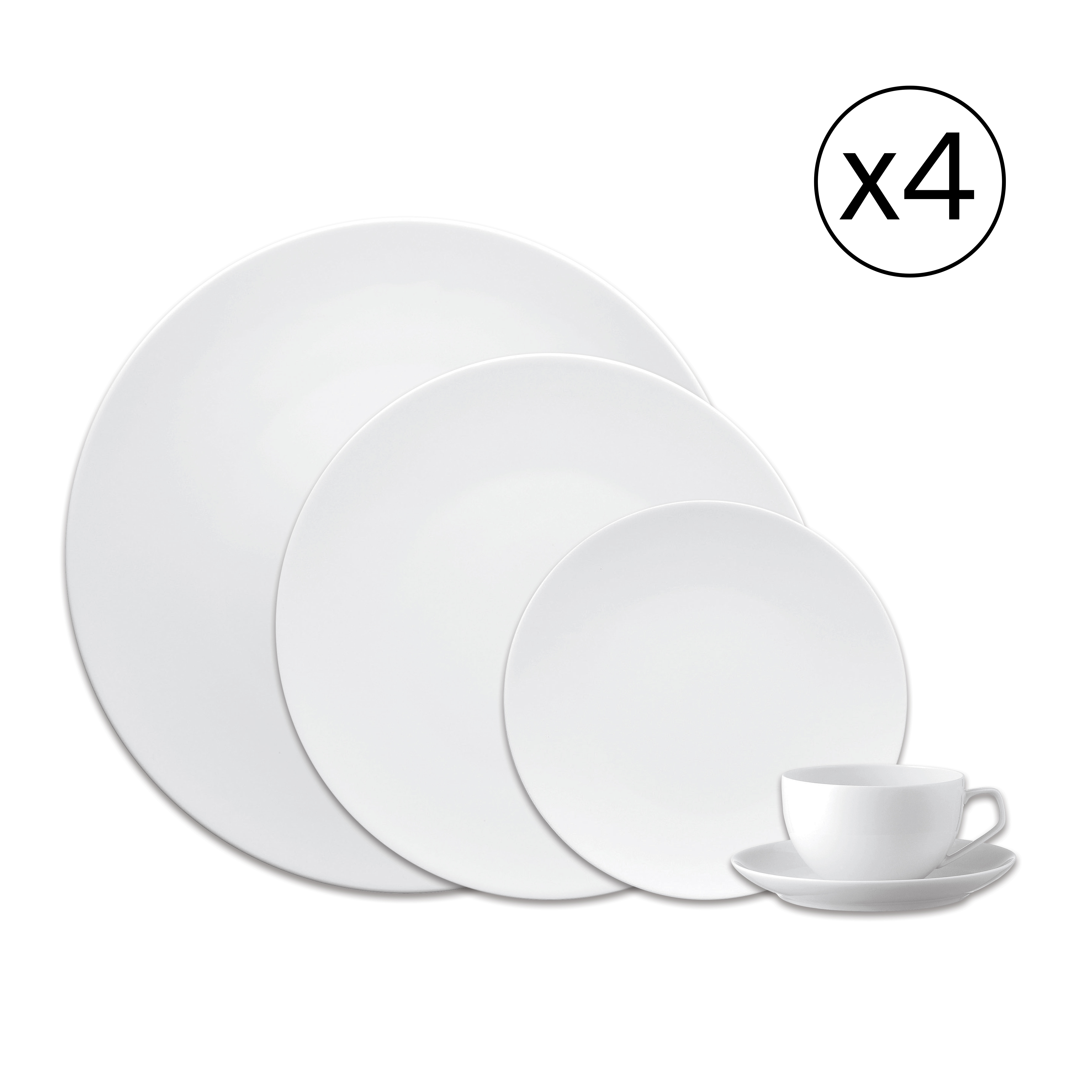 Dinnerware Set for 4 People 20 Pieces
