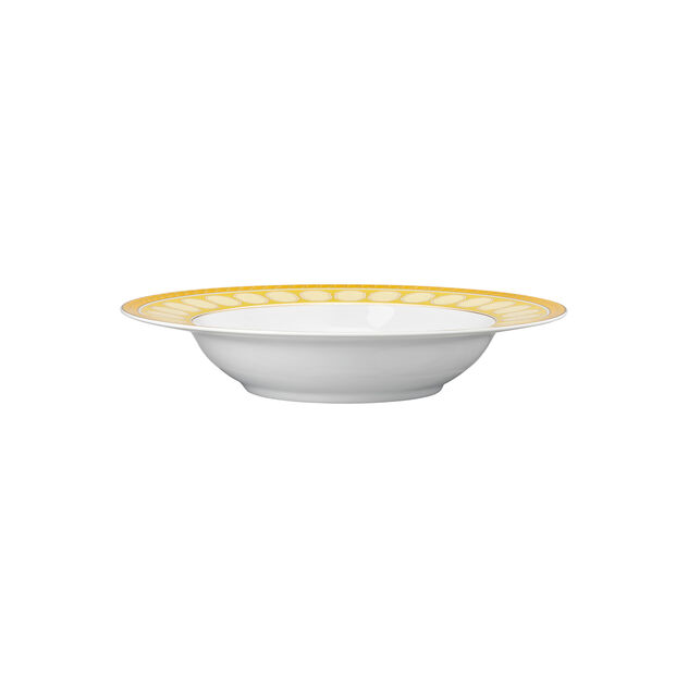 24 cm soup plate from the Swarovski SIGNUM Jonquil collection in porcelain. image number 1