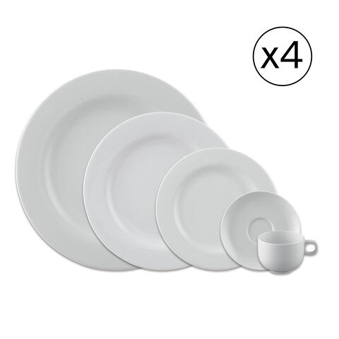 Dinnerware Set for 4 People 20 Pieces