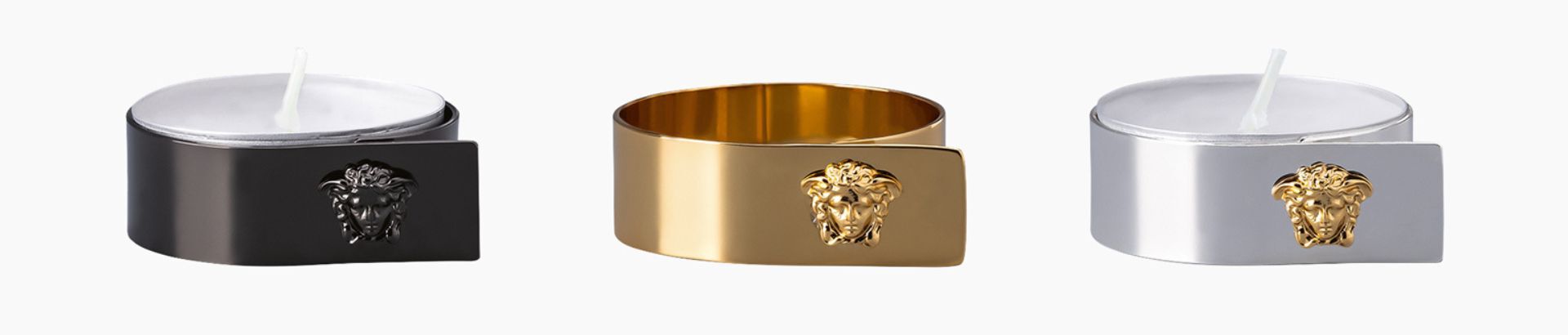 Versace Giftware Collection | Medusa Tea Lights & Napking