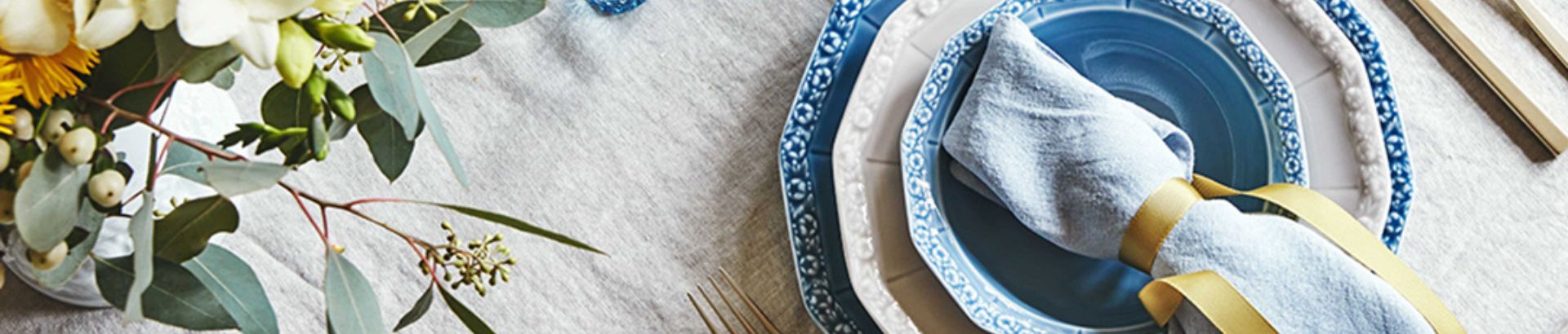 Wedding dinnerware