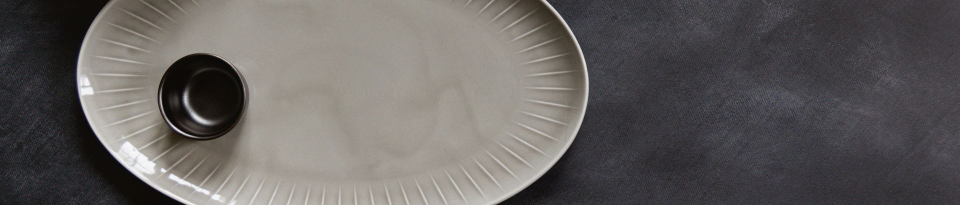 Serving platters and trays