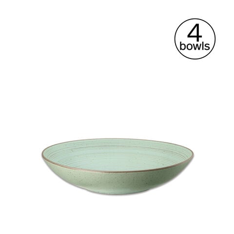 Deep Plate Set for 4 People 4 Pieces