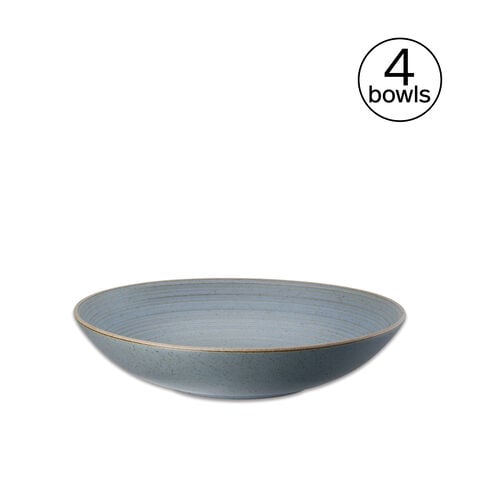 Deep Plate Set for 4 People 4 Pieces