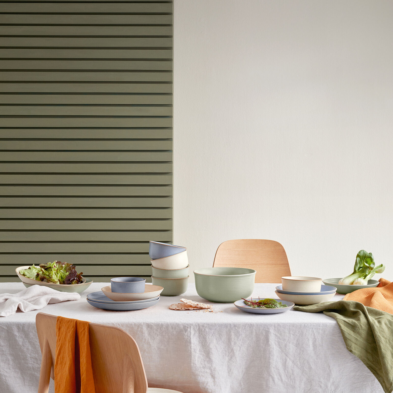 Deep Plate Set for 4 People 4 Pieces image number null