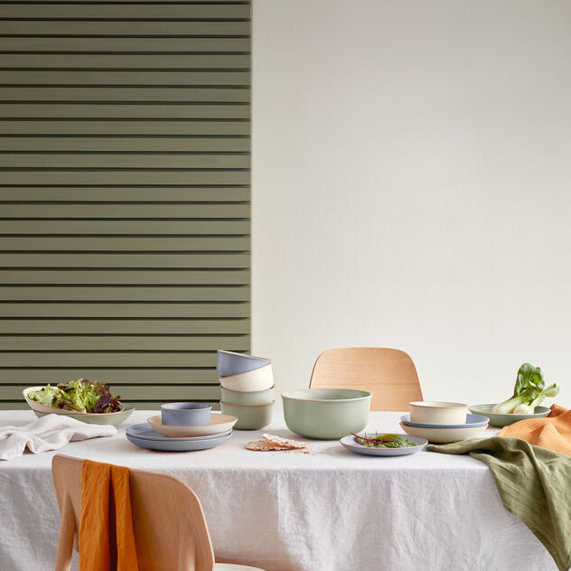 Deep Plate Set for 4 People 4 Pieces image number 1