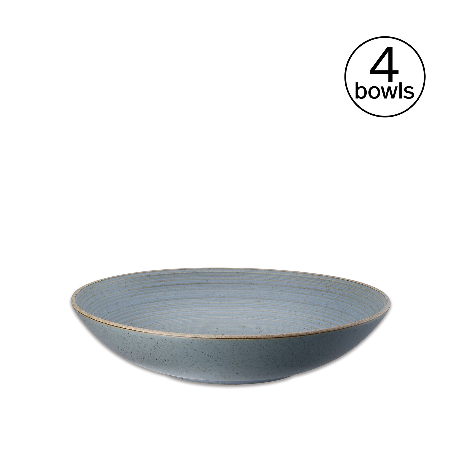 Deep Plate Set for 4 People 4 Pieces image number null