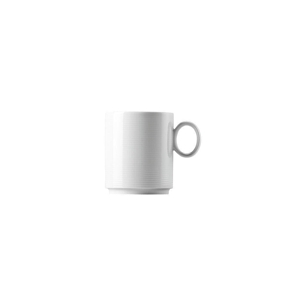 Mug with handle large stackable image number 1
