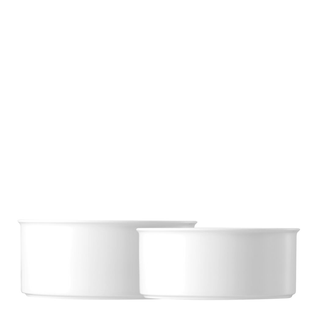 Serving Bowl Set, 2 pieces | Medaillon White image number 0