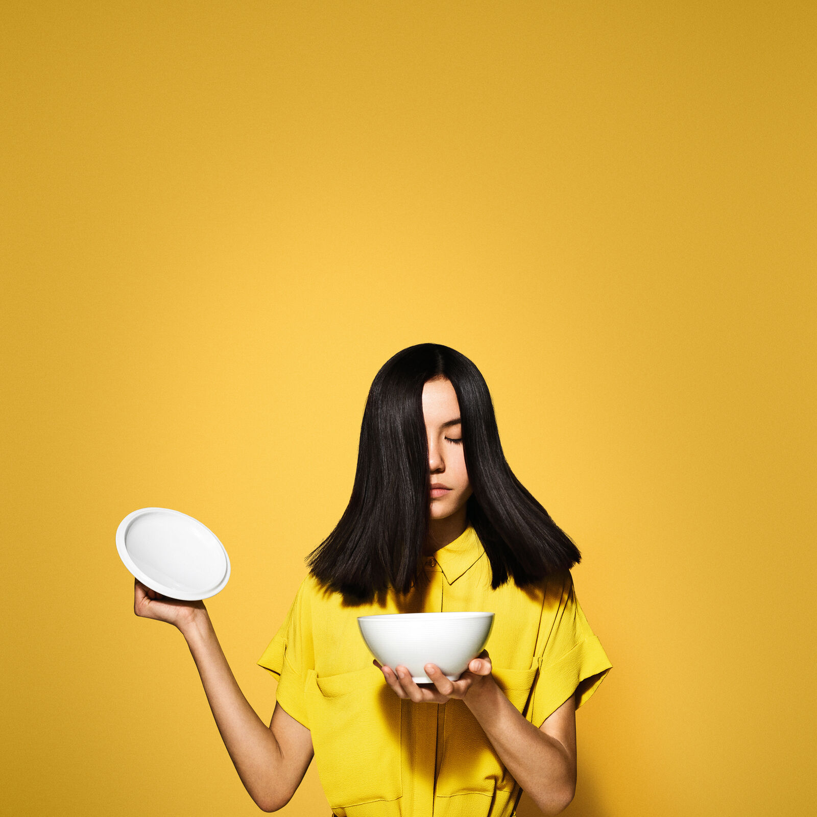 Set of 6 x Cereal bowls round 6 1/4 in image number null