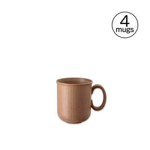 Mug Set for 4 People 4 Pieces