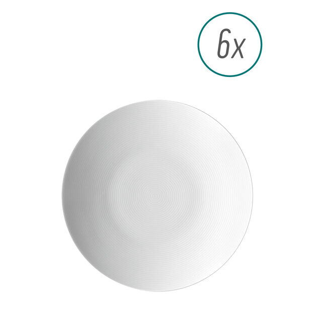 Set of 6 x Salad plates image number 0