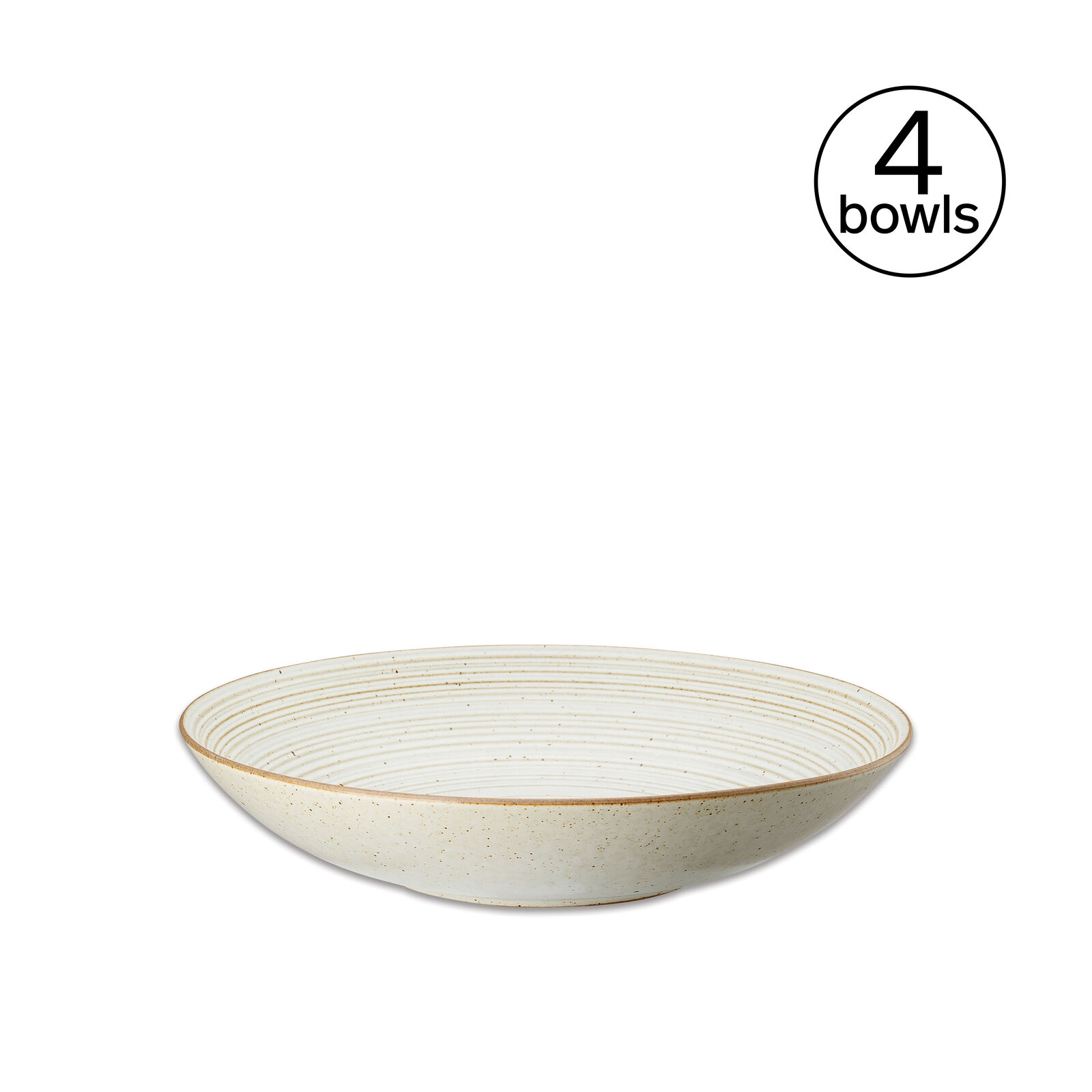 Deep Plate Set for 4 People 4 Pieces image number null