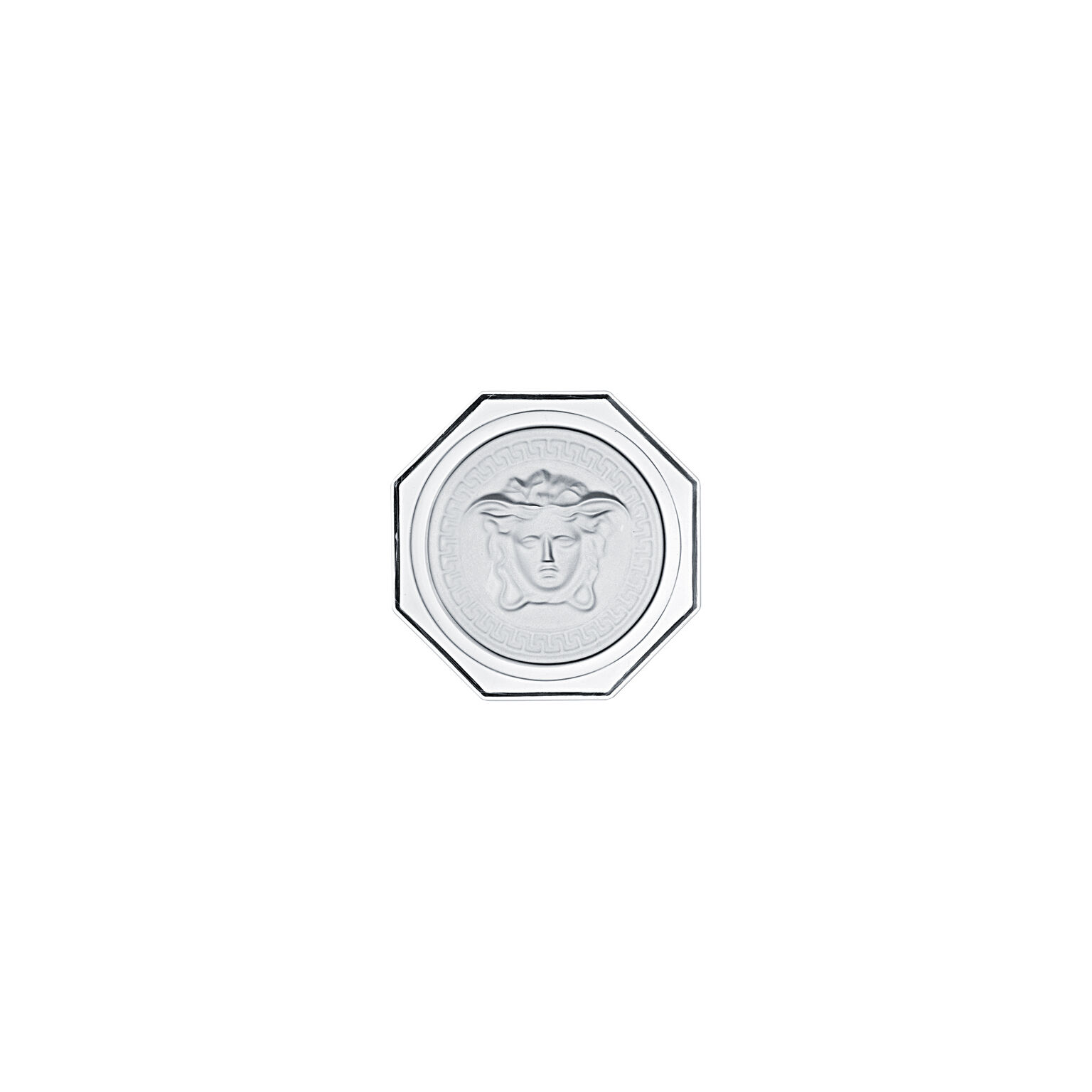 Rosenthal Porcelain, Coaster, Medusa Lumiere Crystal