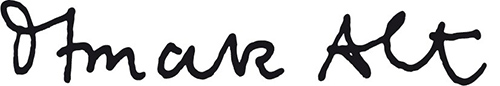 Signature Otmar Alt Signature Otmar Alt