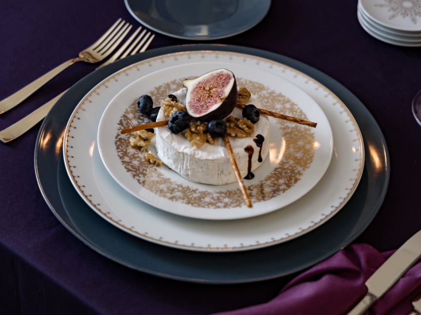 TAC Festive Celebration plates in different sizes