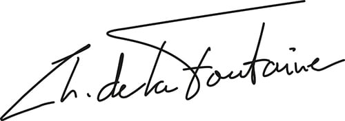 Signature Christophe De la Fontaine Signature Christophe De la Fontaine